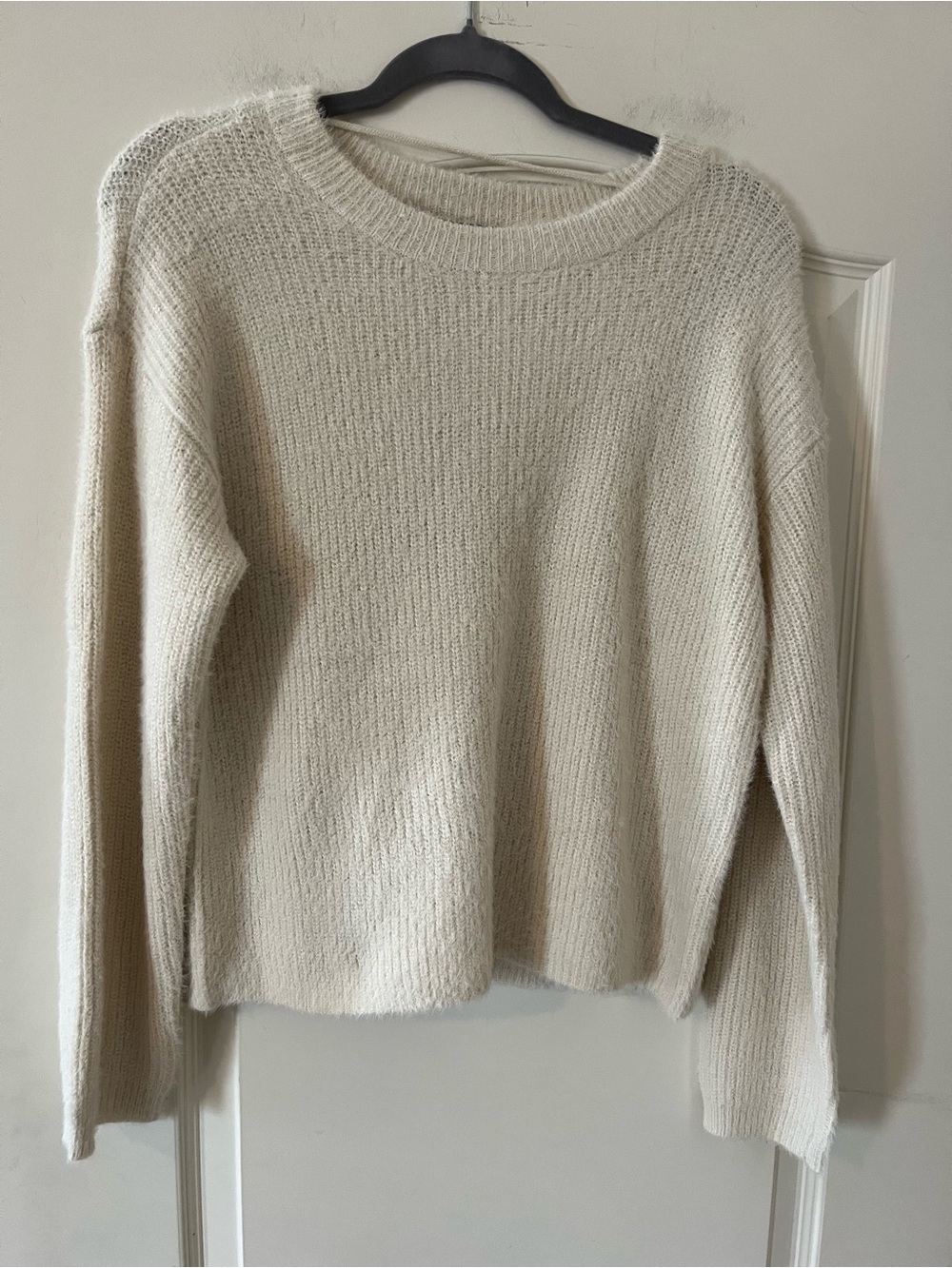 Vero Moda New Cozy Cream Women's Knit Sweater Size Large